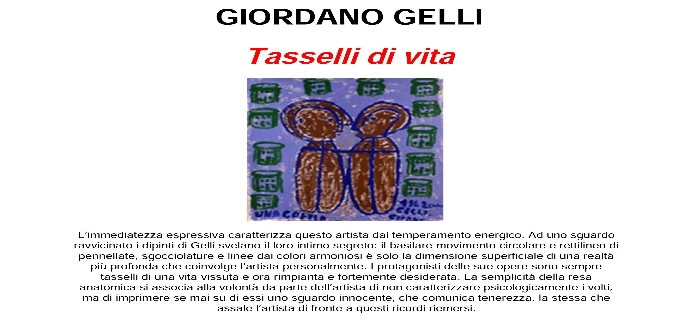 Tasselli di vita